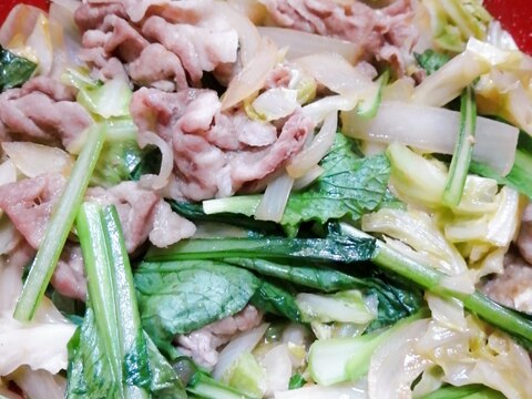 豚ロースとたっぷり野菜の生姜焼き